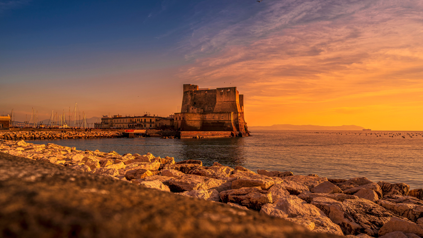 Castel dell'Ovo, Naples, Campania, Italy