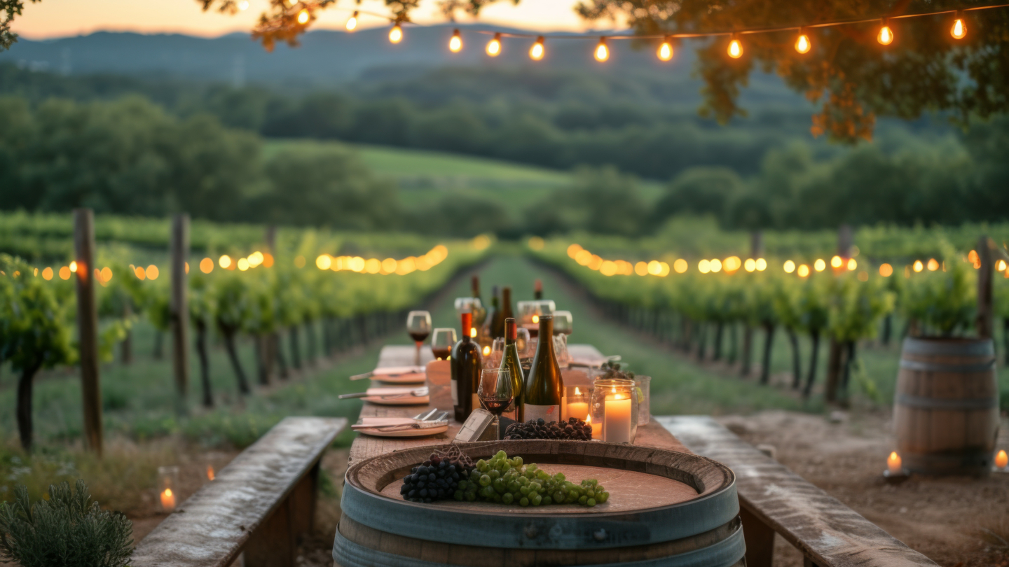 Vineyard dinner Vineyard dinner